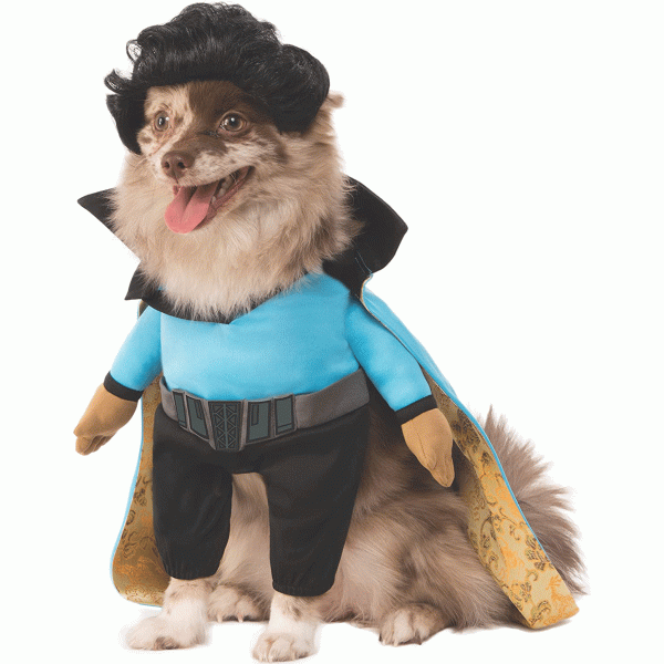 Rubie s Pet Shop Boutique Dog Lando Calrissian Costume Fashion