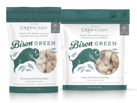 Bison Green Whole Food Bites Pack For Sale