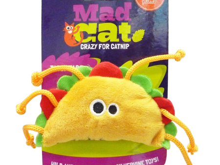 Mad Cat Tabby Taco Cat Toy Cheap