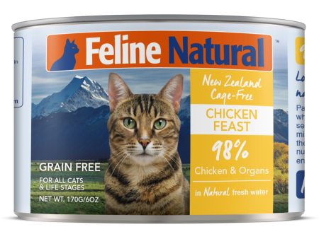 Feline Natural Chicken Feast Canned Cat Food Fashion