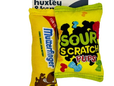 Huxley & Kent Sour Sugar Rush Dog Toy - 2 Pack For Cheap