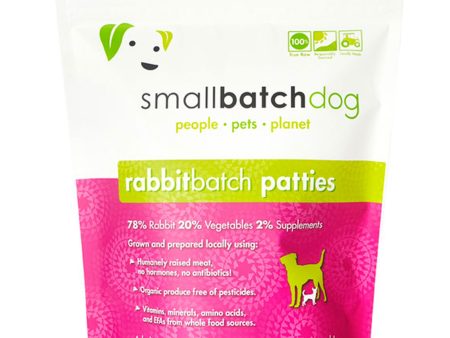 Small Batch Raw Dog Rabbit 6 lbs Sale