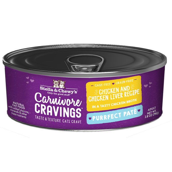 Stella & Chewy s Carnivore Cravings Purrfect Pate Chicken and Chicken Liver Cat Food Online Sale