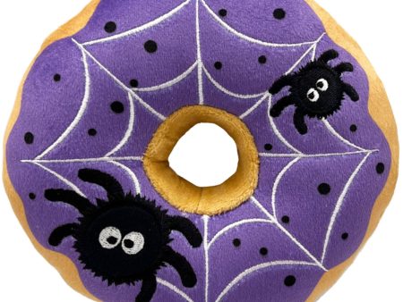 Lulubelles Spiderweb Donut Dog Toy - Purple Fashion