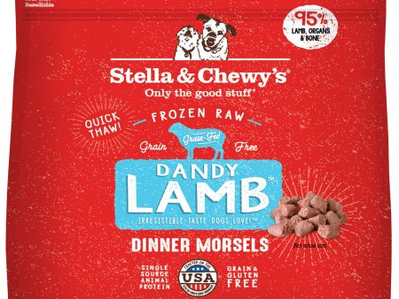 Stella & Chewy s Frozen Morsels Dog Lamb 4 lbs Online