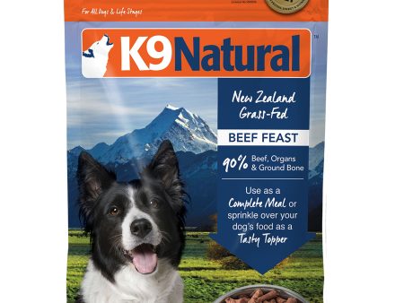 K9 Natural Freeze-Dried Beef Dog Food Fashion