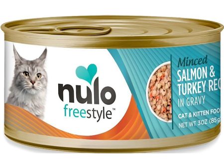 Nulo FreeStyle Minced Salmon & Turkey Wet Canned Cat Food on Sale