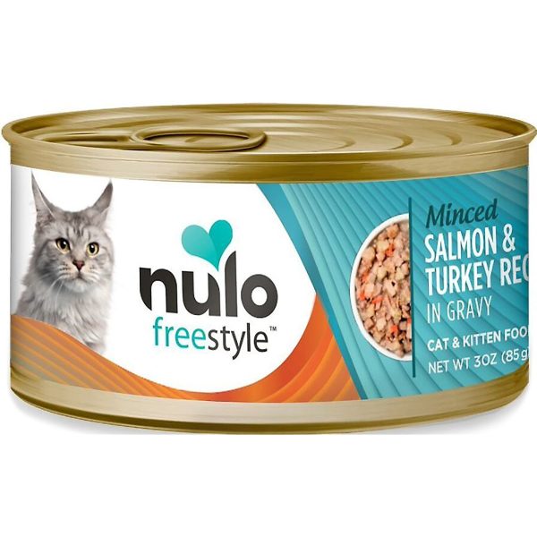 Nulo FreeStyle Minced Salmon & Turkey Wet Canned Cat Food on Sale