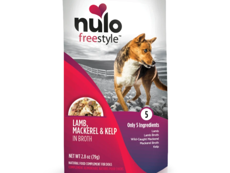 Nulo FreeStyle Meaty Toppers Lamb, Mackerel & Kelp Dog Food Topper on Sale