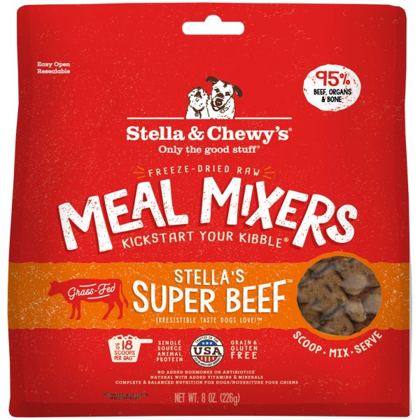 Stella & Chewy s Meal Mixers Beef Dog Food - 8oz For Cheap