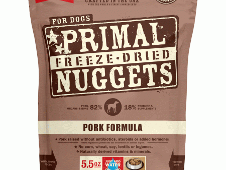 Primal Freeze-Dried Nuggets Pork Dog Food Supply