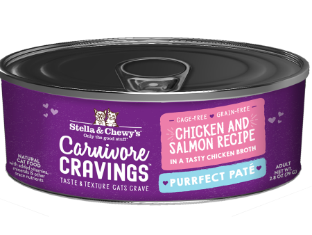 Stella & Chewy s Carnivore Cravings Purrfect Pate Chicken & Salmon Cat Food Online