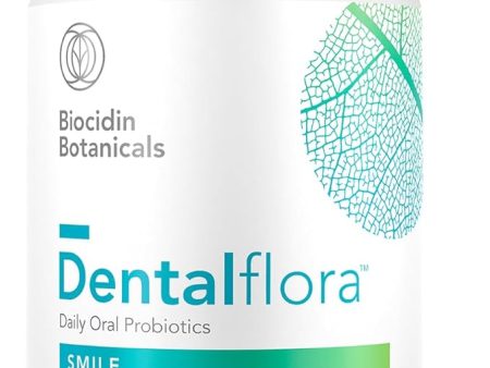 Biocidin Dentalflora Smile Daily Oral Probiotic 30 Mint Tablets Cheap