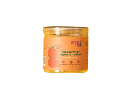 Arya Sits Freeze-Dried Pumpkin Yogurt Treats 3.5oz Supply