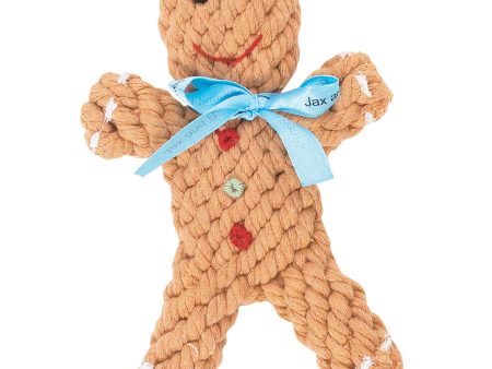 Jax & Bones Gingerbread George Dog Toy Hot on Sale