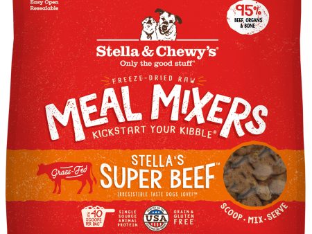 Stella & Chewy s Meal Mixers Beef Dog Food Topper - 18oz Supply