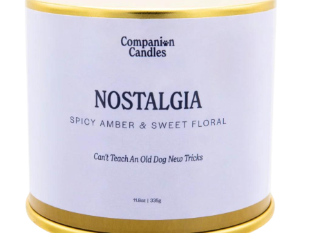 Companion Candles 11.8oz Candle - Nostalgia (Spicy Amber Sweet Floral) Sale