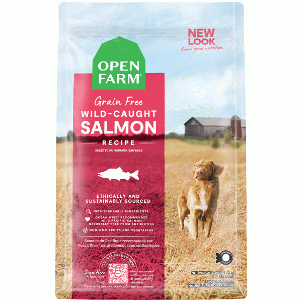 Open Farm Homestead Wild Caught Salmon Dry Dog Food For Sale