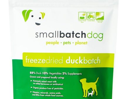 Smallbatch Freeze-Dried Duck Dog Food - 14oz Online now