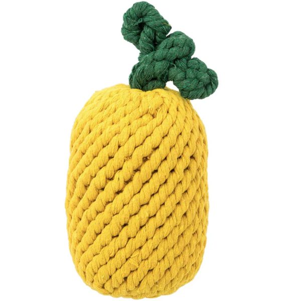 Jax & Bones Pineapple Rope Dog Toy Supply