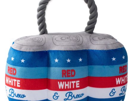 Fringe Red White & Brew Dog Toy Online Sale