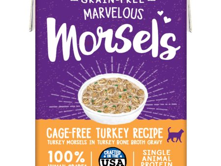 Stella & Chewy s Marvelous Morsels Cage-Free Turkey Recipe Cat Food - 5.5oz Supply