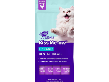 Ark Naturals Cat Kiss Me-Ow Chicken 2oz Lickable Dental Treats Online now