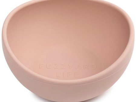 Fuzzyard Silicone Dog Bowl - Blush For Discount