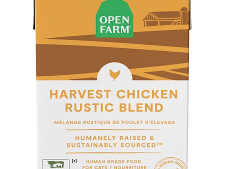 Open Farm Rustic Blend Harvest Chicken Canned Cat Food - 5.5oz For Cheap