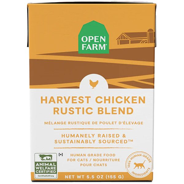 Open Farm Rustic Blend Harvest Chicken Canned Cat Food - 5.5oz For Cheap