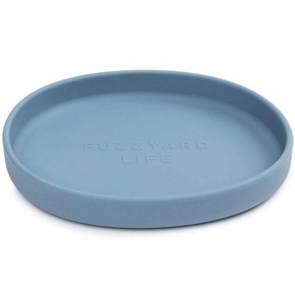 Fuzzyard Silicone Cat Dish - Blue For Discount