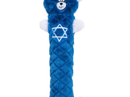 Zippy Paws Hannukkah Jigglerz Bear Dog Toy Cheap