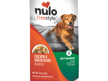 Nulo FreeStyle Meaty Toppers Chicken & Green Beans Dog Food Topper For Sale