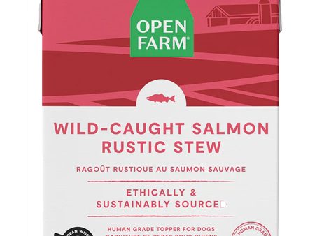 Open Farm  Rustic Stew Wild-Caught Salmon Canned Dog Food  - 12.5oz Sale