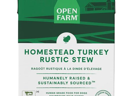 Open Farm Rustic Stew Homestead Turkey Canned Dog Food - 12.5oz For Sale