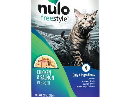 Nulo FreeStyle Meaty Toppers Chicken & Salmon Cat Food Topper Online Hot Sale