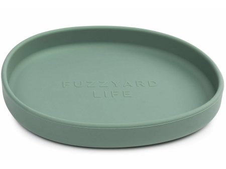 Fuzzyard Silicone Cat Dish - Green Online Sale