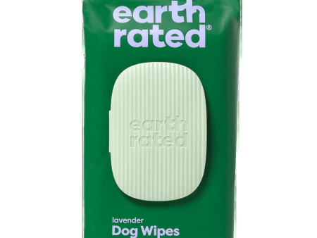 Earth Rated Grooming Wipes Lavender 60ct Discount