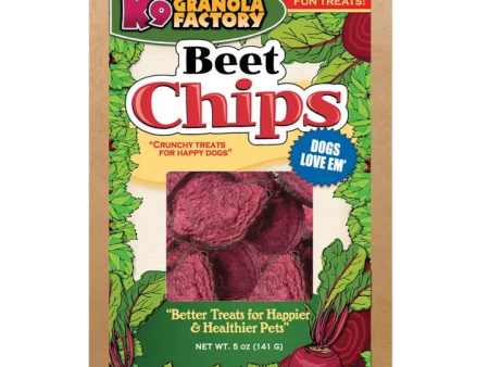 K9 Granola Factory Natural Chips - Beet 5oz Bag Fashion