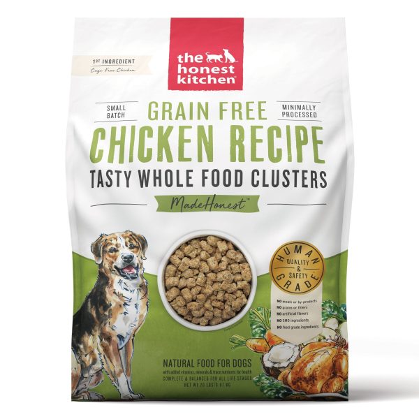 The Honest Kitchen Grain-Free Chicken Whole Food Clusters Dog Food on Sale