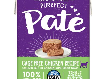 Stella & Chewy s Purrfect Pate Cage-Free Chicken Recipe Wet Cat Food - 5.5oz Hot on Sale