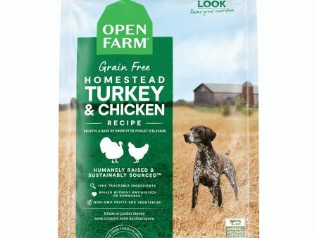 Open Farm Homestead Turkey & Chicken Dry Dog Food Sale