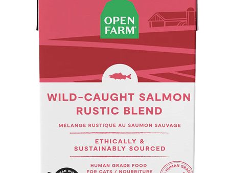 Open Farm Rustic Blend Wild-Caught Salmon Wet Cat Food - 5.5oz Fashion