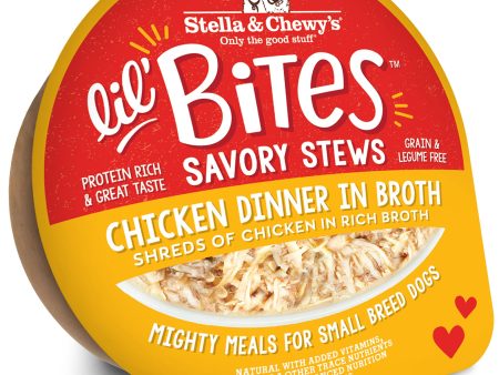 Stella & Chewy s Lil Bites Savory Stews Chicken Dog Food Discount