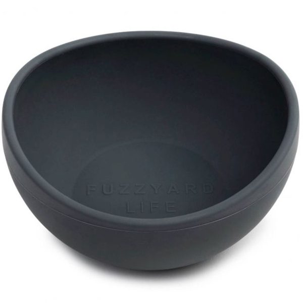 Fuzzyard Silicone Dog Bowl - Grey Discount