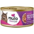 Nulo Freestyle Beef & Rainbow Trout Wet Canned Cat Food For Cheap