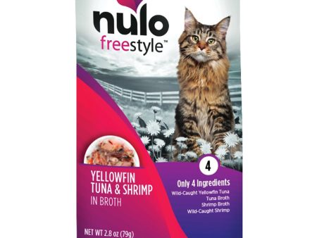 Nulo FreeStyle Meaty Toppers Tuna & Shrimp Cat Food Topper Fashion