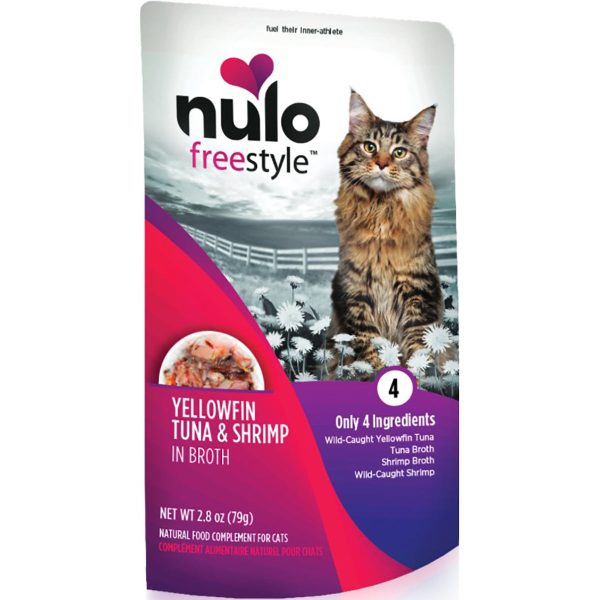 Nulo FreeStyle Meaty Toppers Tuna & Shrimp Cat Food Topper Fashion