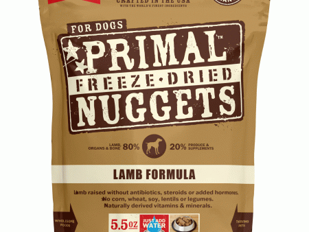 Primal Freeze-Dried Lamb Formula Dog Food For Cheap