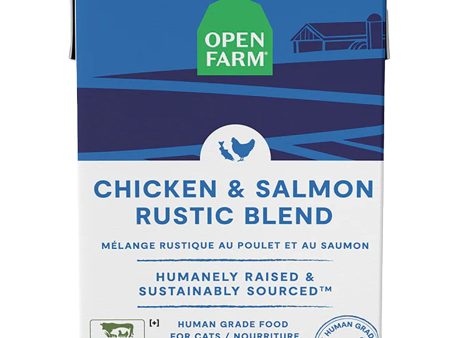 Open Farm Rustic Blend Chicken & Salmon Canned Cat Food - 5.5oz Online Sale